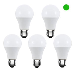Pack x5: Bombilla LED E27 | Luz neutra | 7W | 4500K