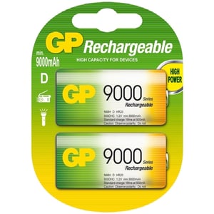 GP 9000 D/LR20/MN1300 | Pilas recargables | 2 unidades