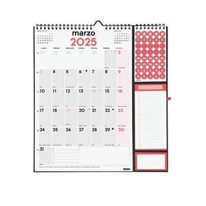 Calendario pared 2025 | 215x325 mm